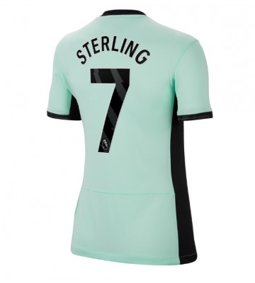 Chelsea Raheem Sterling #7 Replica Third Stadium Shirt for Women 2023-24 Short Sleeve